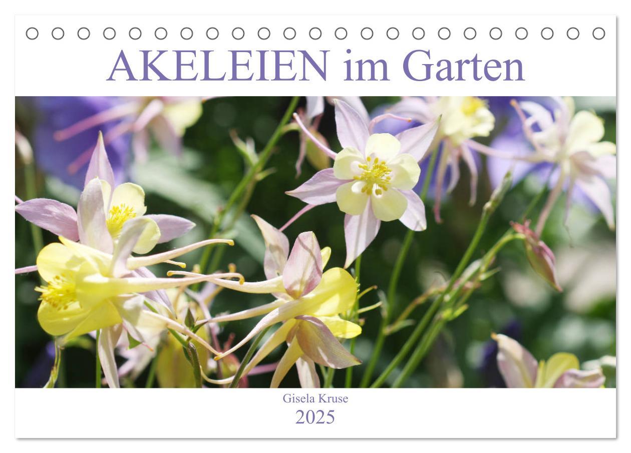 Cover: 9783435329168 | Akeleien im Garten (Tischkalender 2025 DIN A5 quer), CALVENDO...