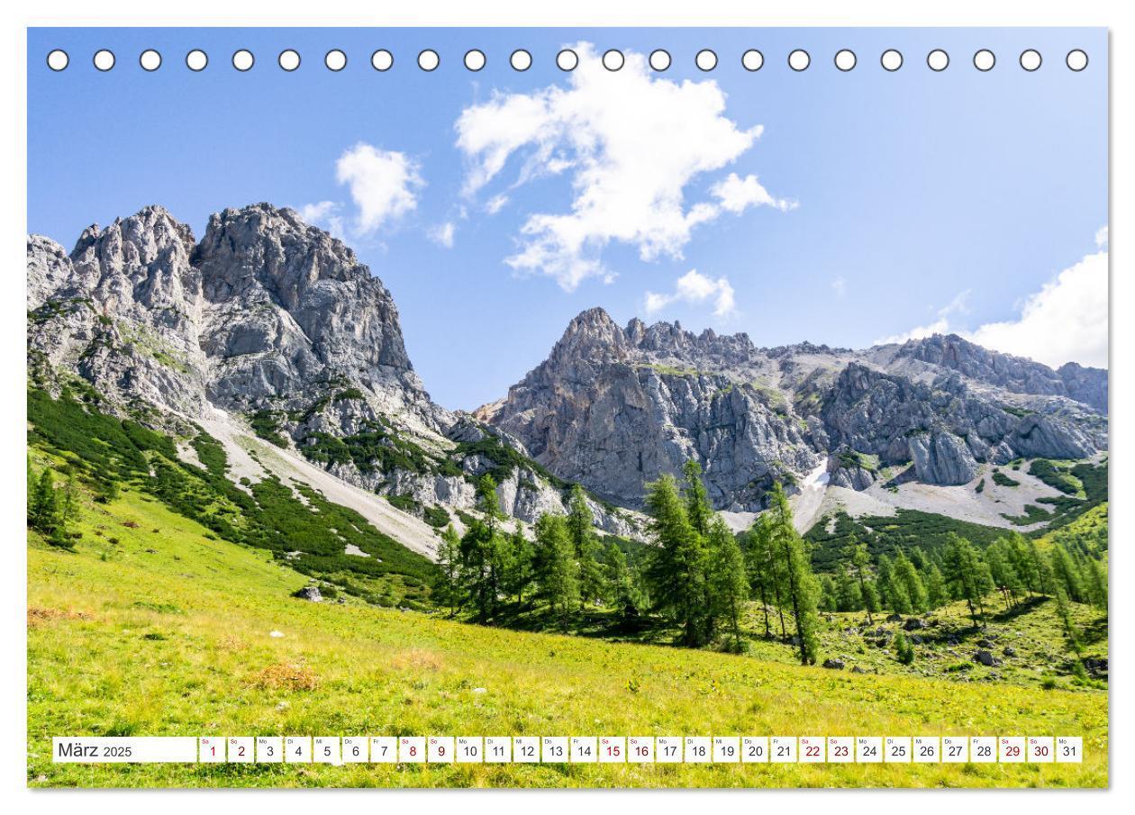 Bild: 9783435043446 | Das wunderbare Ramsau am Fuße des Dachsteins (Tischkalender 2025...