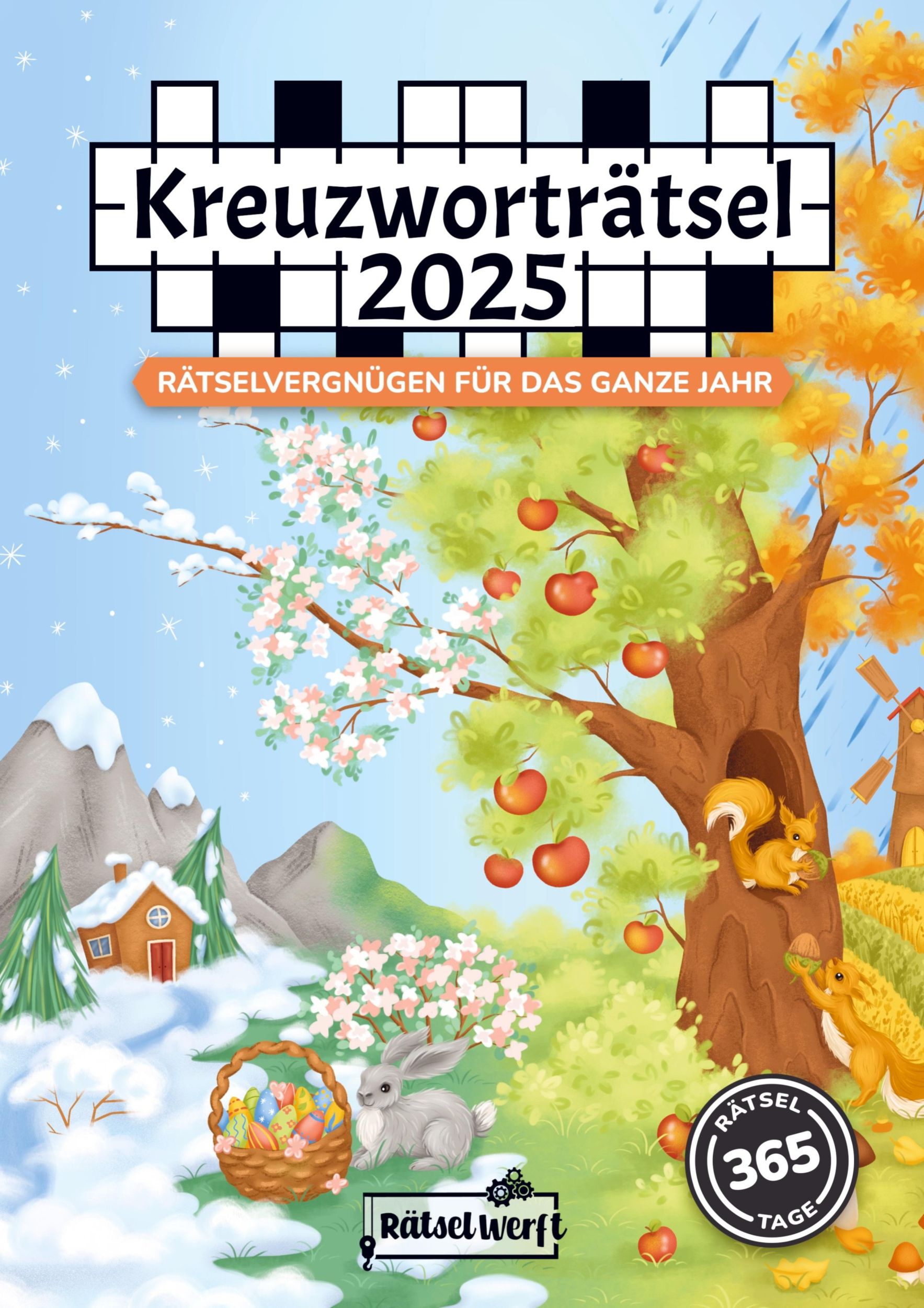 Cover: 9789403776002 | Kreuzworträtsel 2025 | Rätsel Werft | Taschenbuch | Paperback | 212 S.