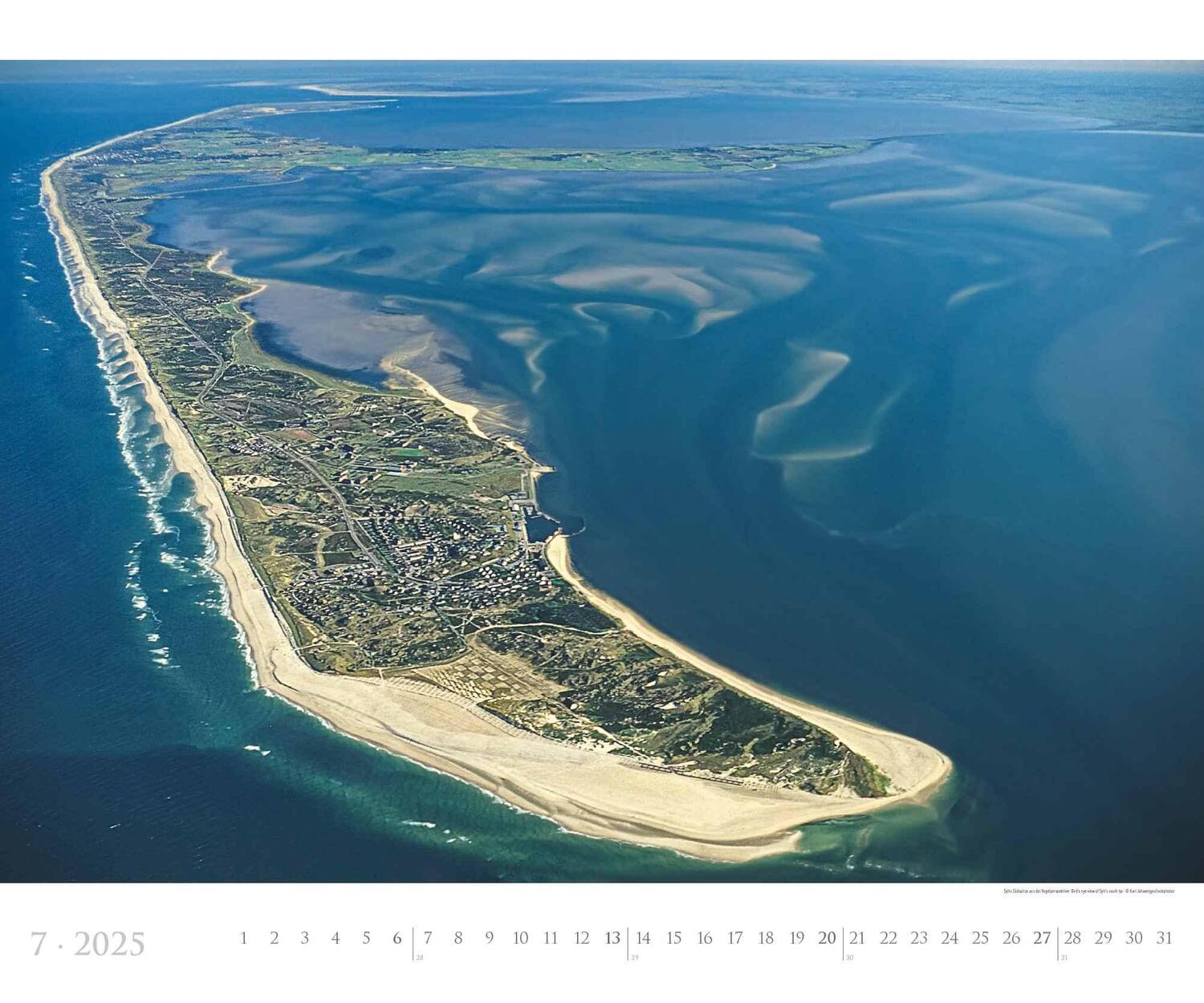 Bild: 4251732342258 | Sylt 2025 - Bildkalender XXL 60x50 cm - hochwertiger Wandkalender...