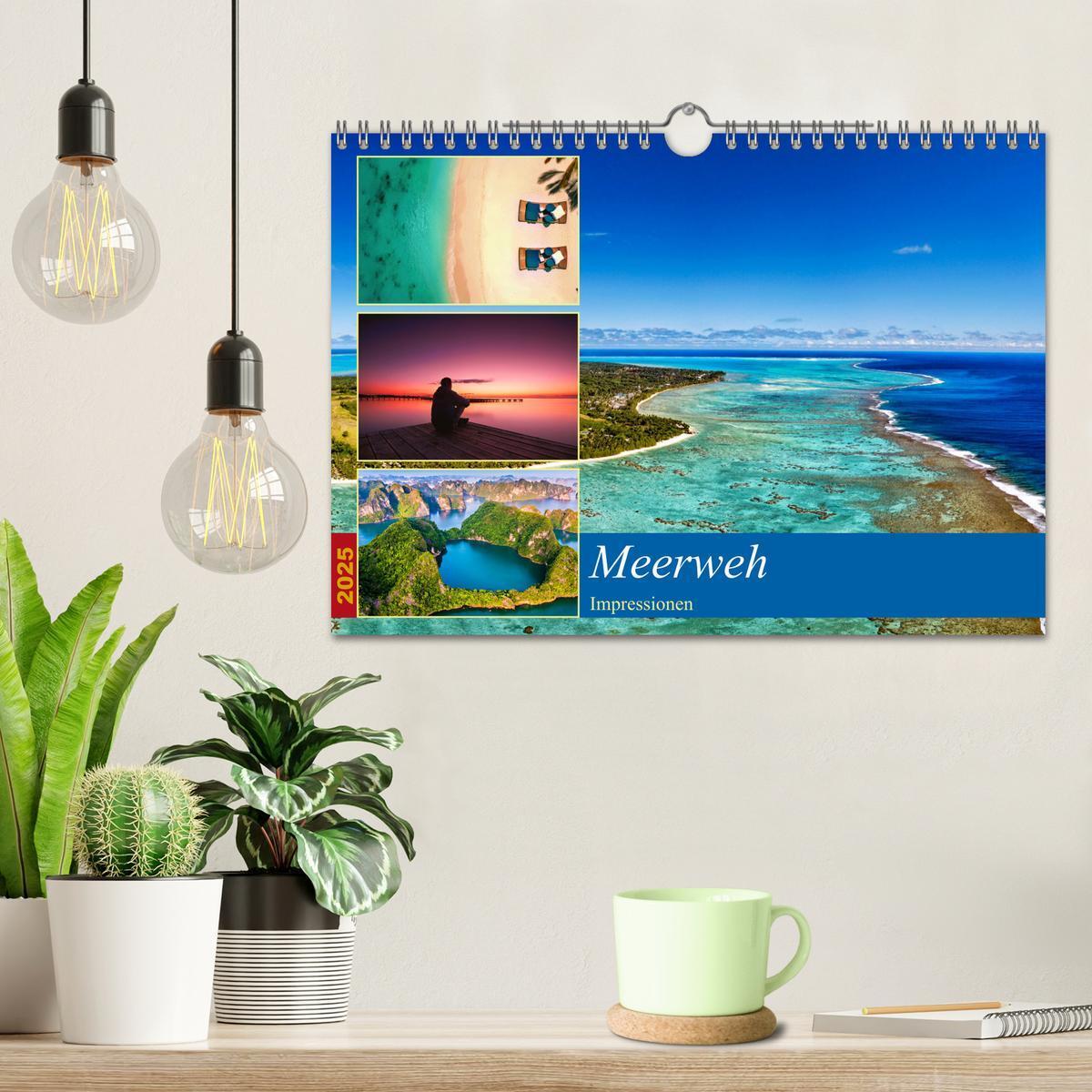 Bild: 9783383852152 | MEERweh Impressionen (Wandkalender 2025 DIN A4 quer), CALVENDO...