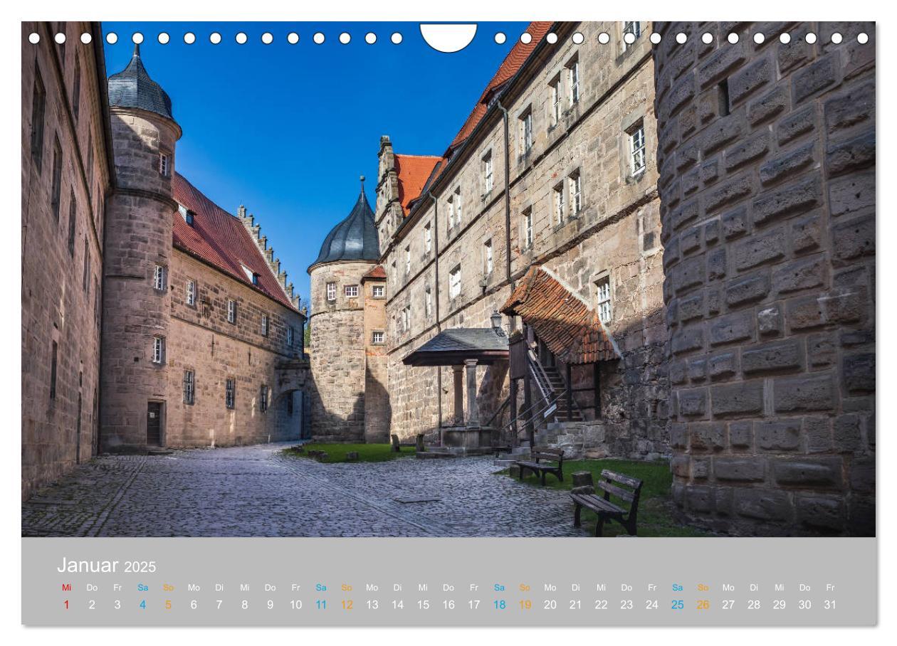 Bild: 9783435239757 | Kronach - drei Flüsse und eine Festung (Wandkalender 2025 DIN A4...