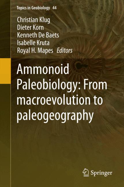 Cover: 9789401796323 | Ammonoid Paleobiology: From macroevolution to paleogeography | Buch