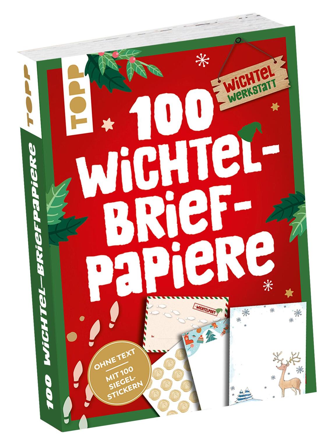 Cover: 4007742185794 | 100 Wichtelbriefpapiere | Frechverlag | Stück | Deutsch | 2024