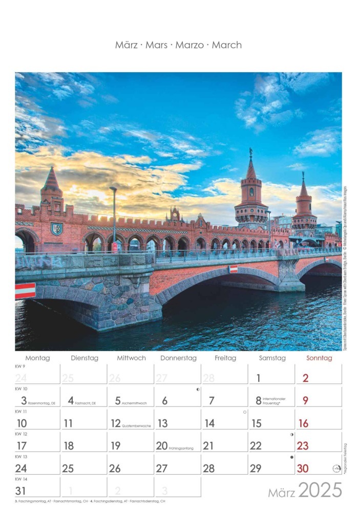 Bild: 4251732341176 | Alpha Edition - Berlin &amp; Brandenburg 2025 Bildkalender, 23,7x34cm,...