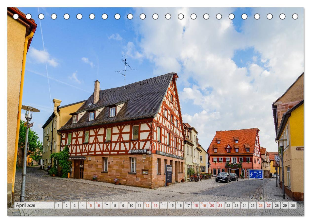 Bild: 9783435222896 | Schwabach Impressionen (Tischkalender 2025 DIN A5 quer), CALVENDO...