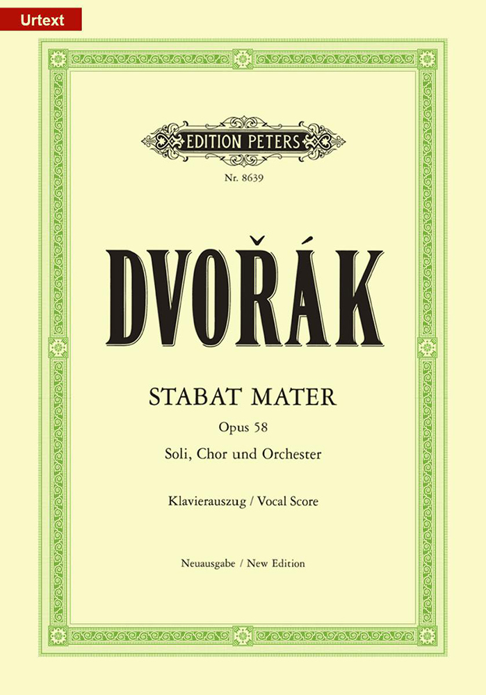 Cover: 9790014069582 | Stabat Mater op.58, Klavierauszug | Für Soli, Chor und Orchester