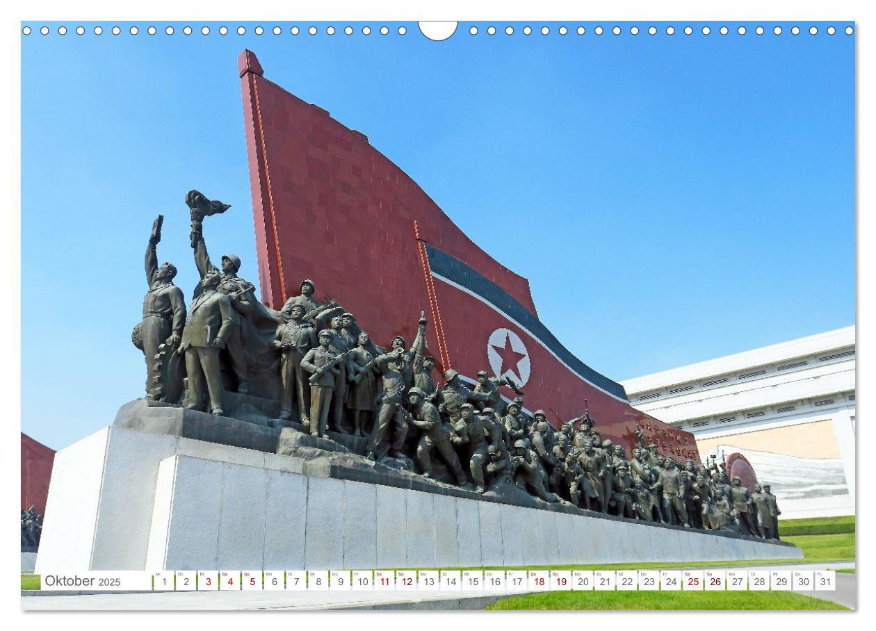 Bild: 9783383793325 | NORDKOREA Das Reich des Kim Jong-un (Wandkalender 2025 DIN A3...