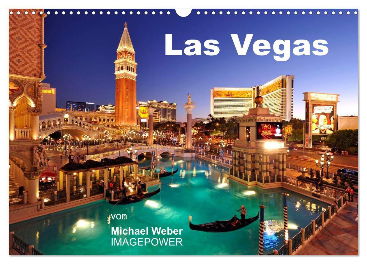 Cover: 9783435840021 | Las Vegas (Wandkalender 2025 DIN A3 quer), CALVENDO Monatskalender