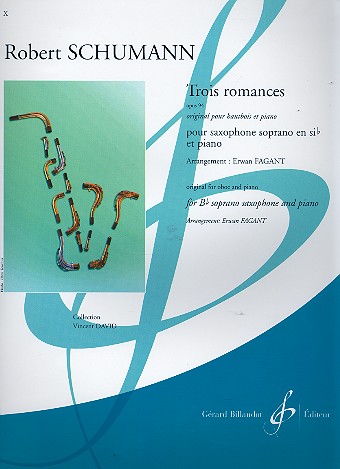 Cover: 9790043091653 | Trois Romances Opus 94 | Robert Schumann | Buch | Gerard Billaudot