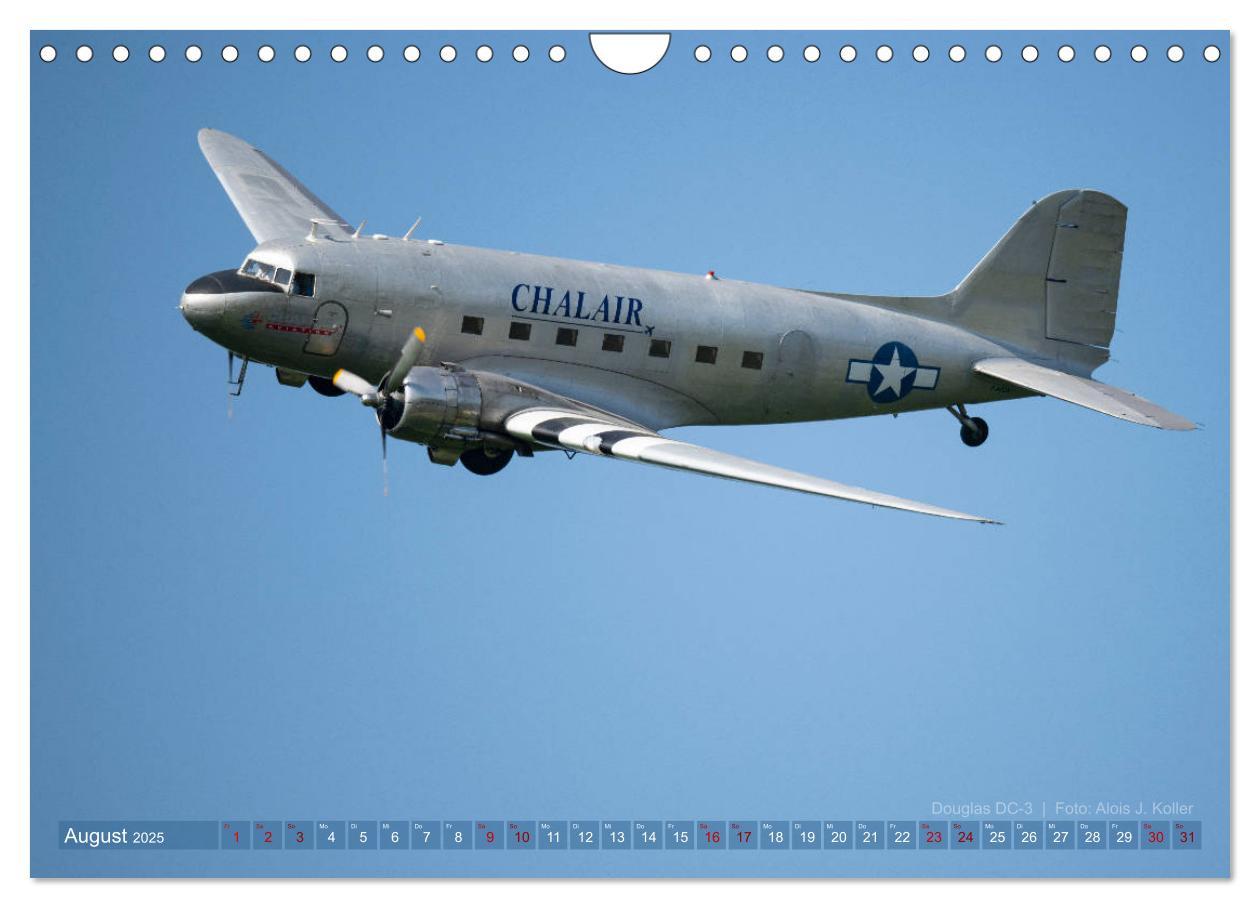 Bild: 9783435424702 | Historische Propellerflugzeuge 2025 (Wandkalender 2025 DIN A4...