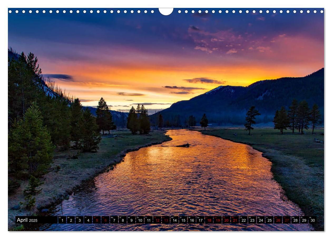 Bild: 9783435421992 | Yellowstone Nationalpark. Tanz auf dem Vulkan (Wandkalender 2025...