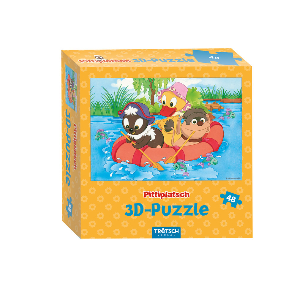 Cover: 4260619114994 | Trötsch Pittiplatsch 3D Puzzle Boot | Puzzlespaß 3D Puzzle | Co.KG