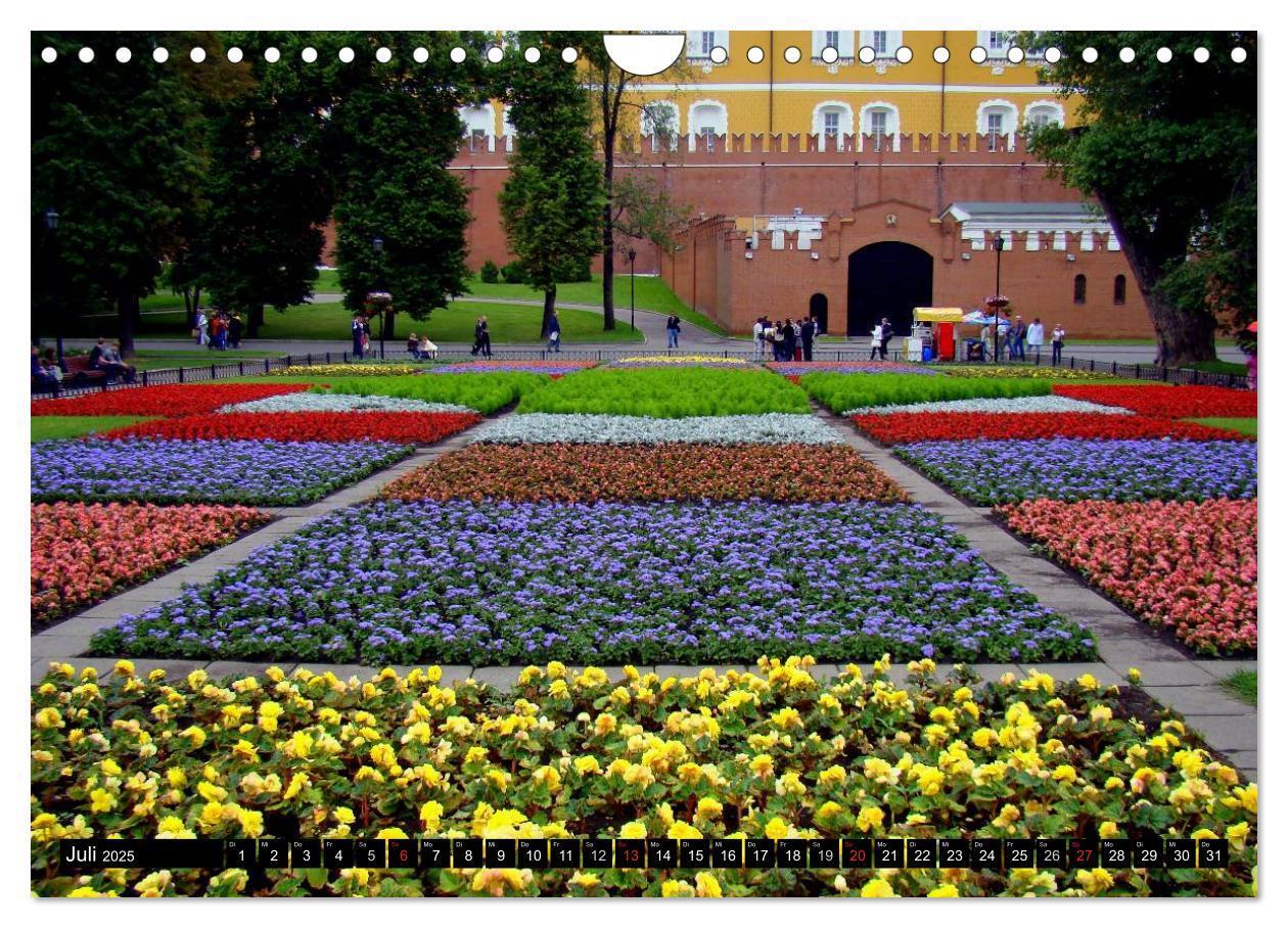 Bild: 9783435592647 | Weltmetropole Moskau (Wandkalender 2025 DIN A4 quer), CALVENDO...