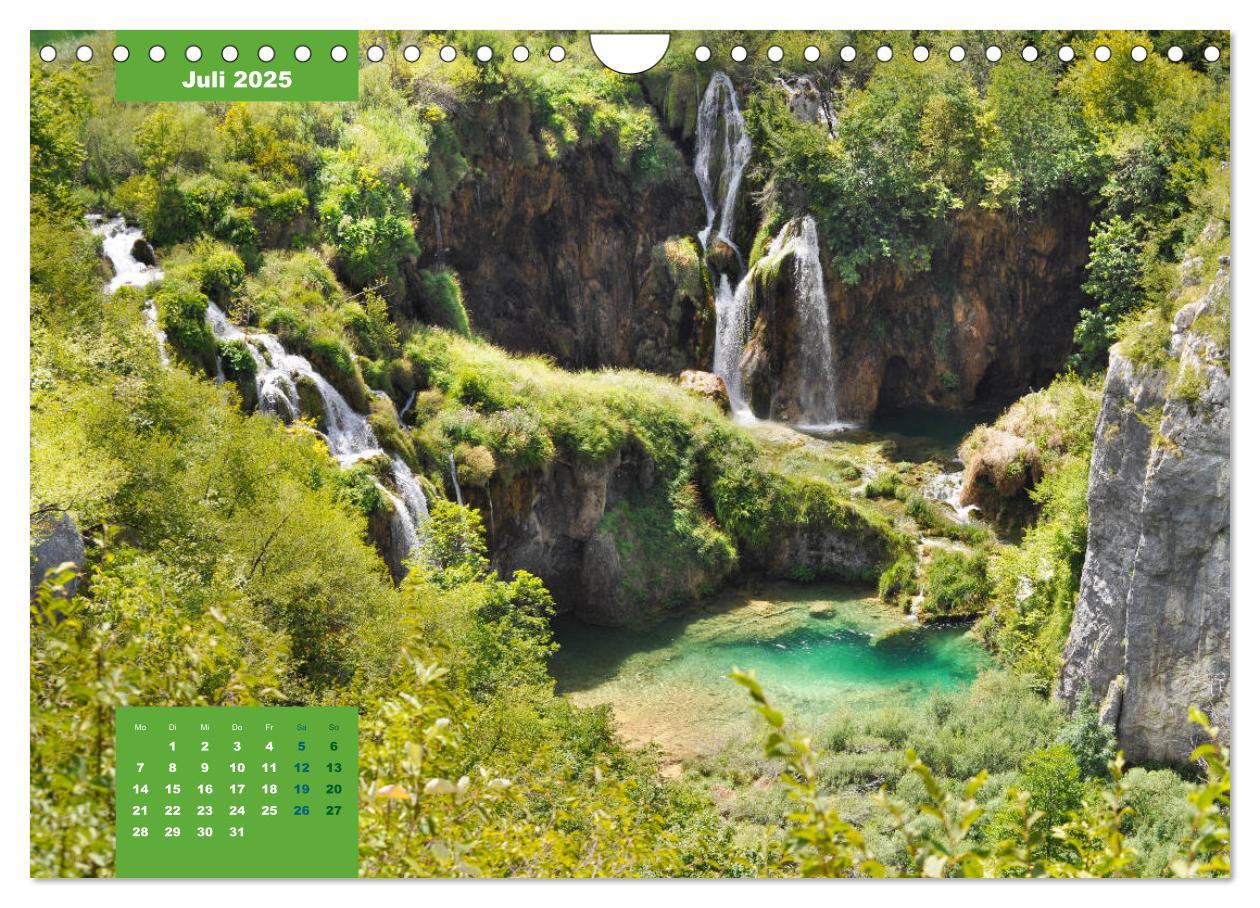 Bild: 9783435113835 | Erlebe mit mir die Wasserwelt der Plitvicer Seen (Wandkalender 2025...