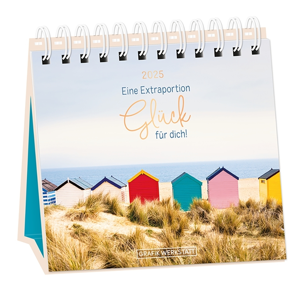 Cover: 9783986360962 | Tischkalender 2025 Extraportion Glück | Tischkalender | Original