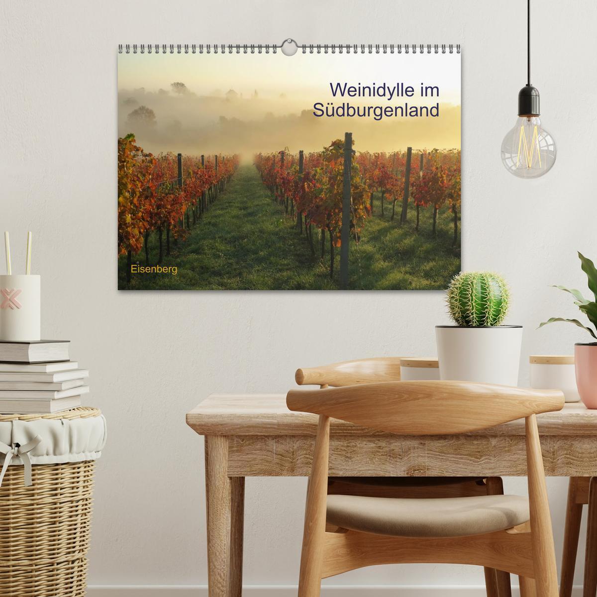 Bild: 9783435758135 | Weinidylle im Südburgenland (Wandkalender 2025 DIN A3 quer),...