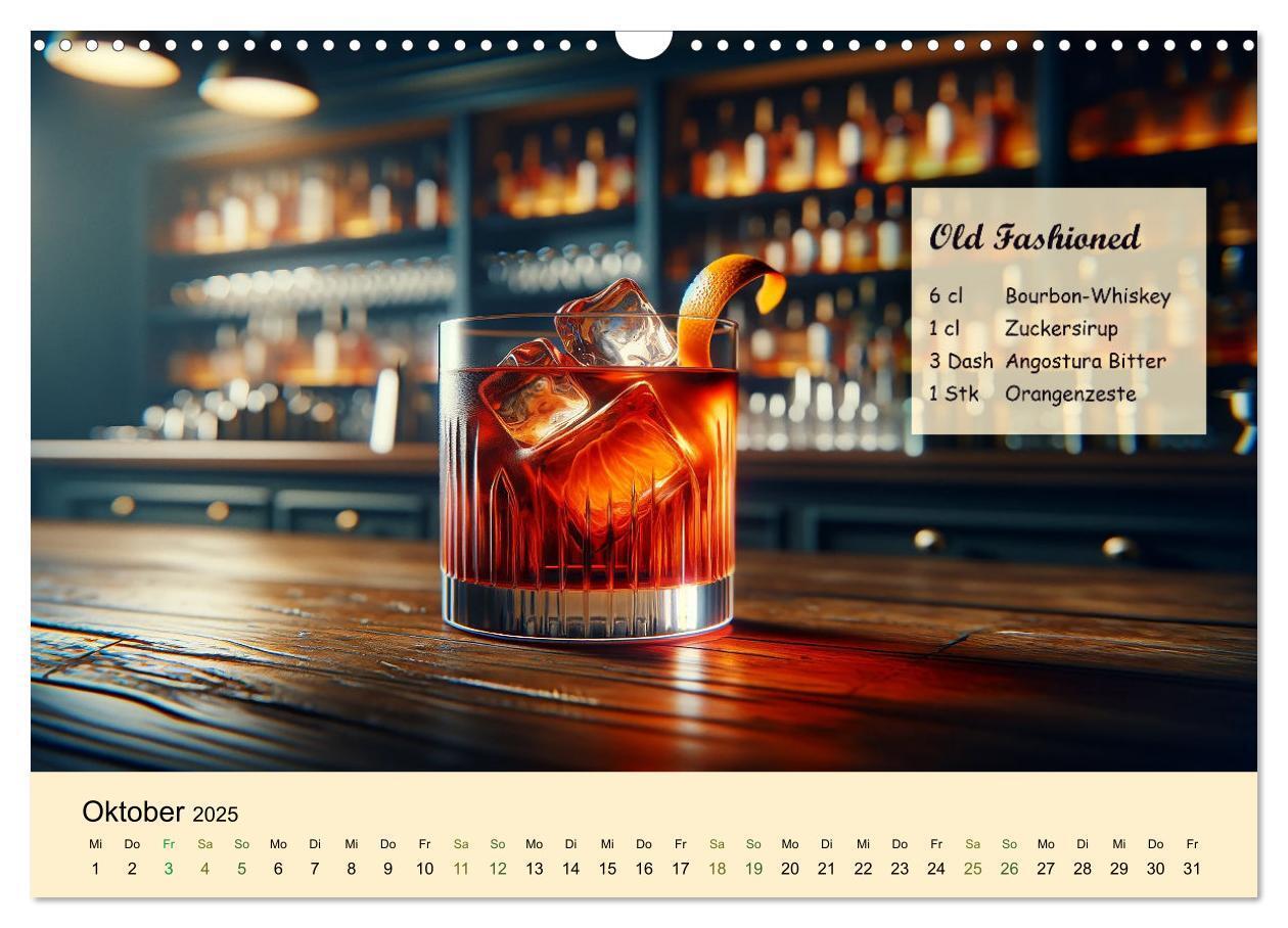 Bild: 9783383777646 | Cocktail-Klassiker (Wandkalender 2025 DIN A3 quer), CALVENDO...