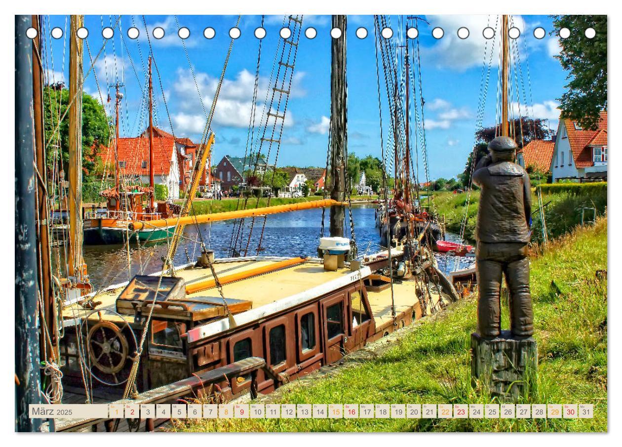 Bild: 9783435435159 | Reise an die Nordsee - Carolinensiel (Tischkalender 2025 DIN A5...