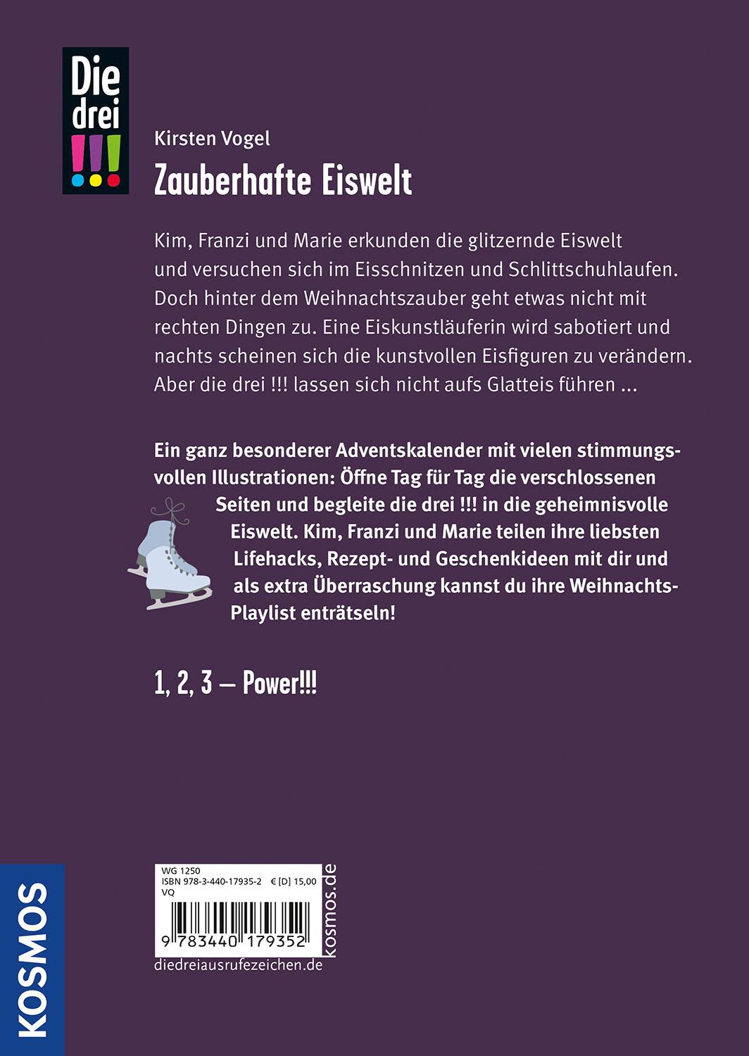 Bild: 9783440179352 | Die drei !!!, Zauberhafte Eiswelt | Kirsten Vogel | Buch | 208 S.