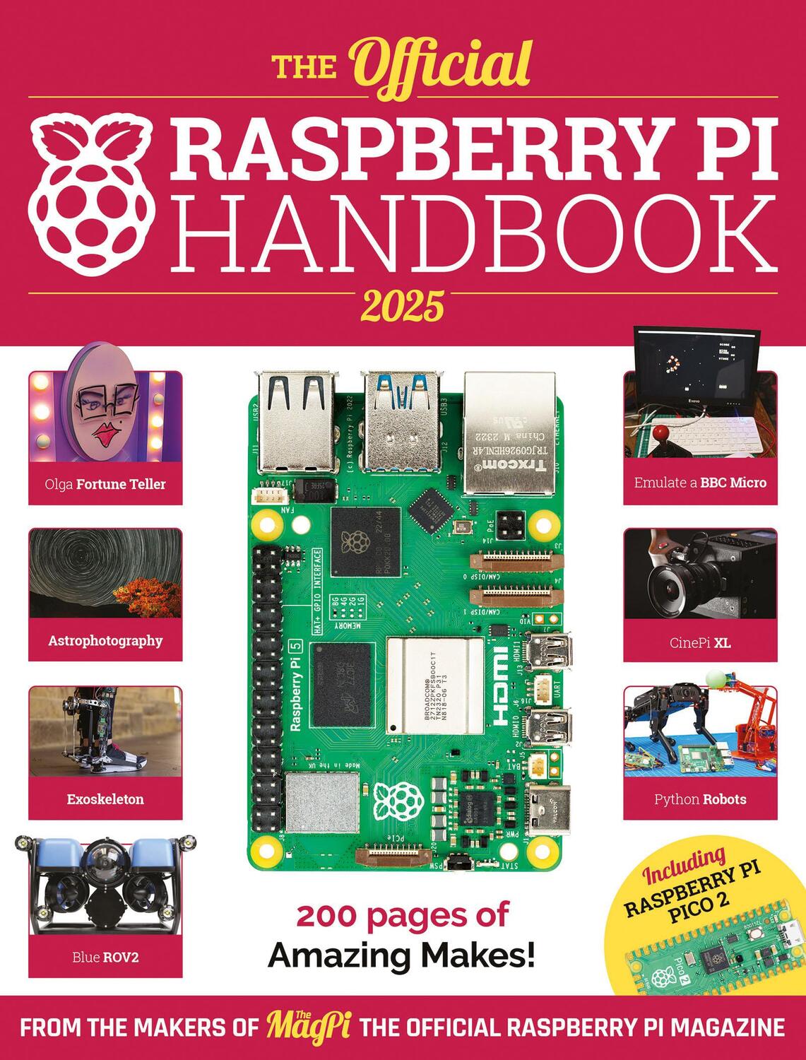 Cover: 9781916868250 | The Official Raspberry Pi Handbook 2025 | Magazine | Taschenbuch