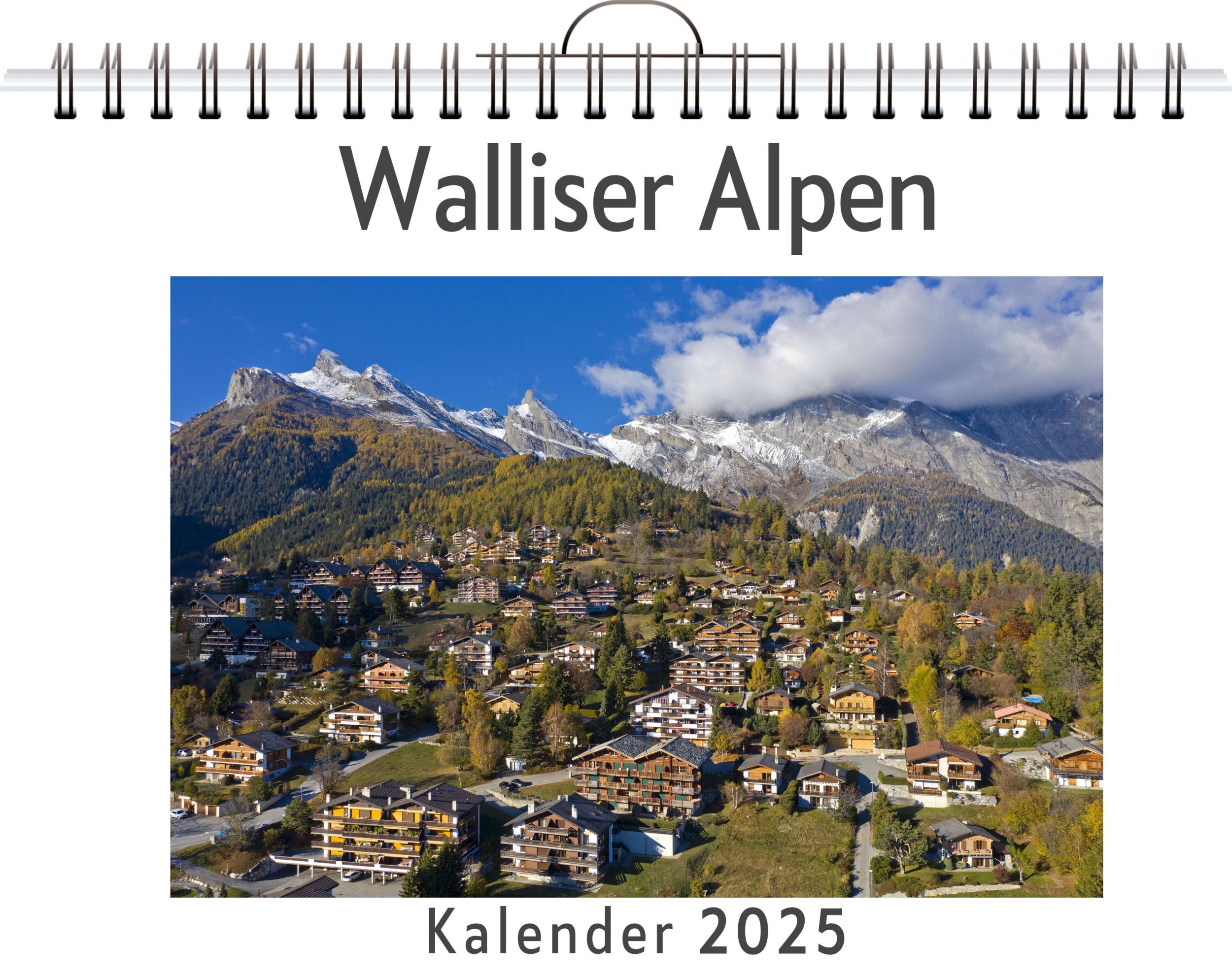 Cover: 9783759130440 | Walliser Alpen | Laura Fuchs | Kalender | Kalender | 14 S. | Deutsch