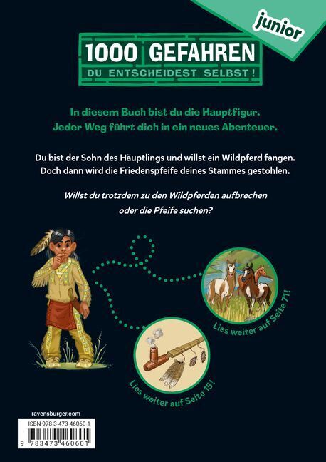 Bild: 9783473460601 | 1000 Gefahren junior - Heiße Spur im Wilden Westen (Erstlesebuch...