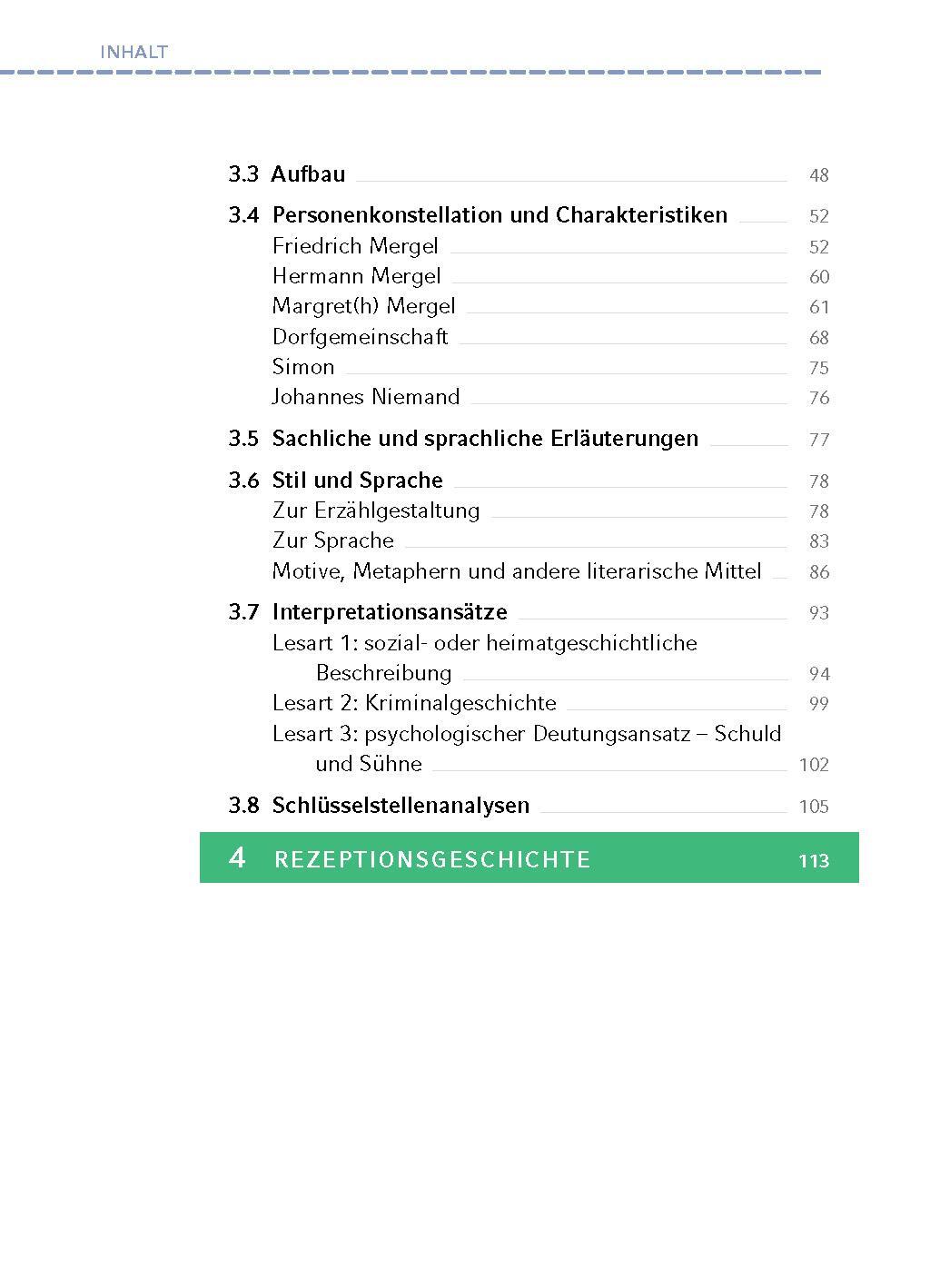 Bild: 9783804421011 | Die Judenbuche von Annette von Droste-Hülshoff - Textanalyse und...