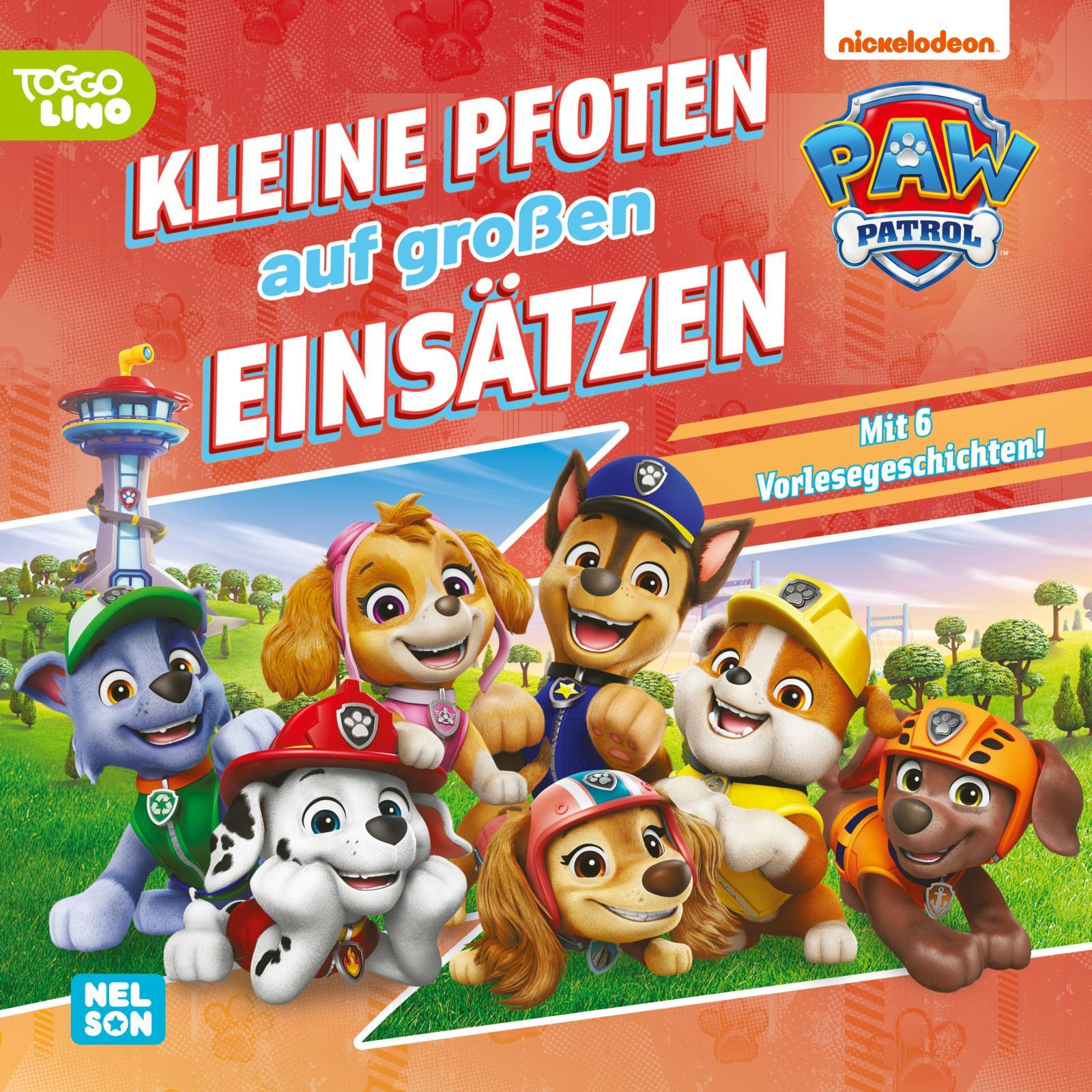 Cover: 9783845128122 | PAW Patrol Geschichtenbuch: Kleine Pfoten auf großen Einsätzen | Buch