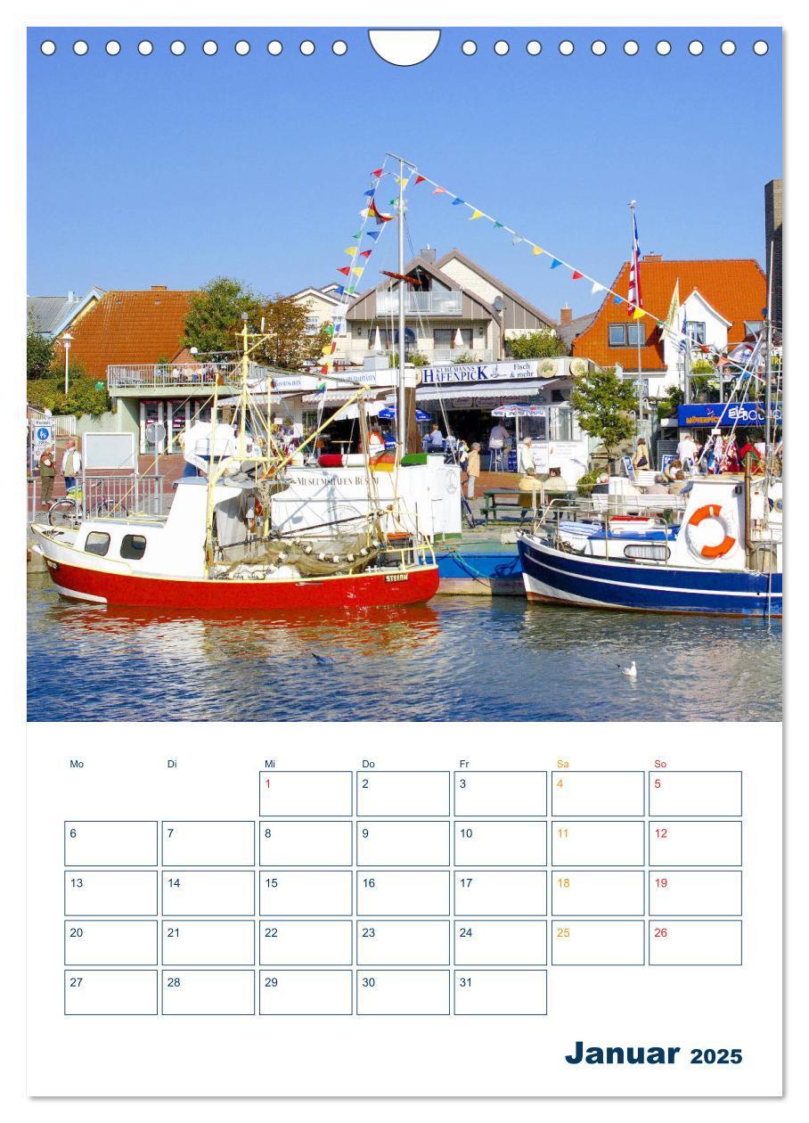 Bild: 9783435976621 | Vielseitiges Büsum (Wandkalender 2025 DIN A4 hoch), CALVENDO...