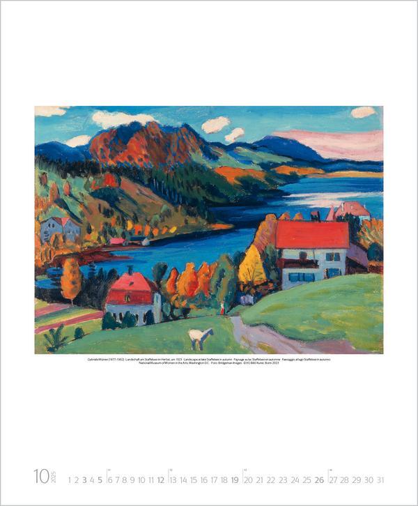 Bild: 9783731875468 | Gabriele Münter 2025 | Verlag Korsch | Kalender | Spiralbindung | 2025