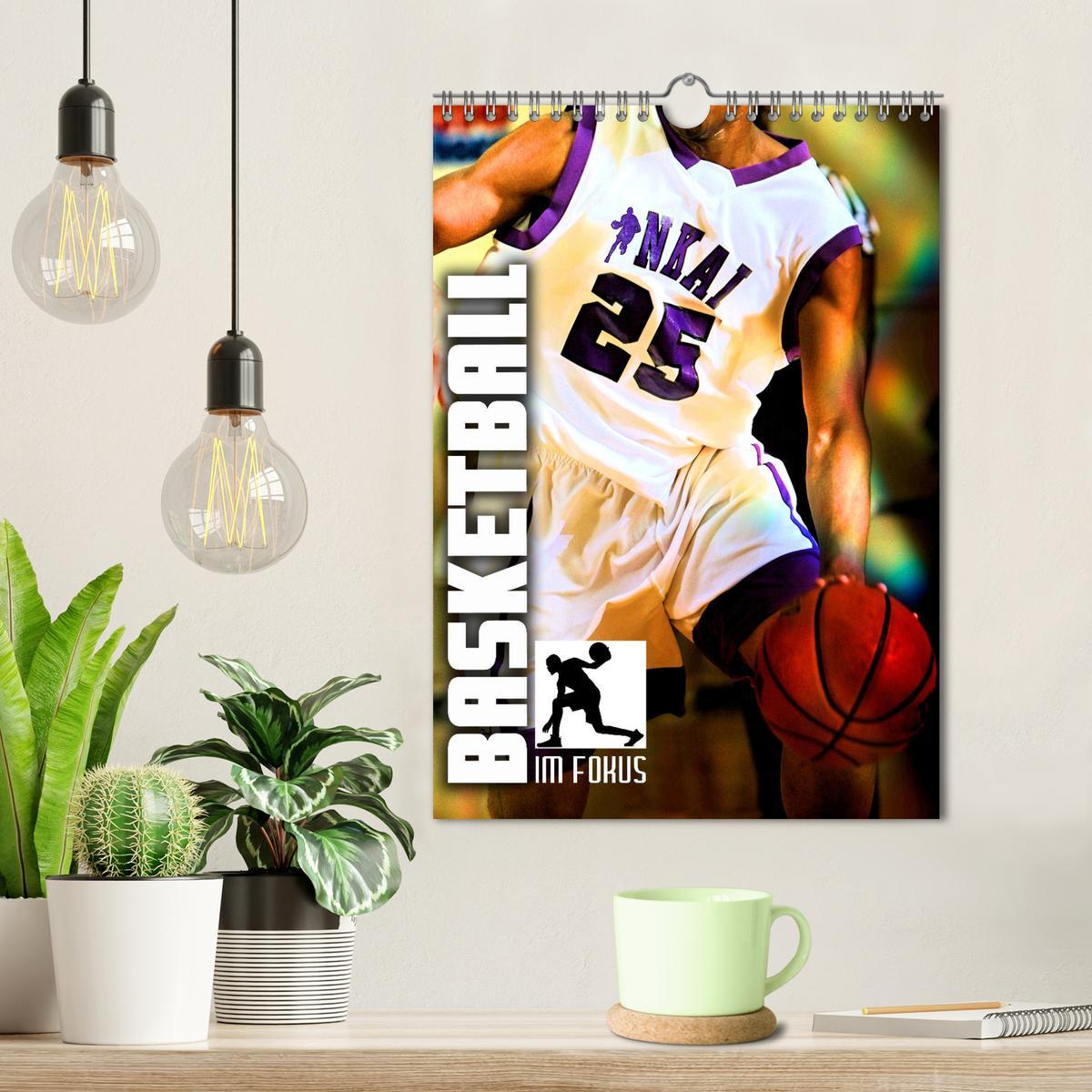 Bild: 9783435891283 | Basketball im Fokus (Wandkalender 2025 DIN A4 hoch), CALVENDO...