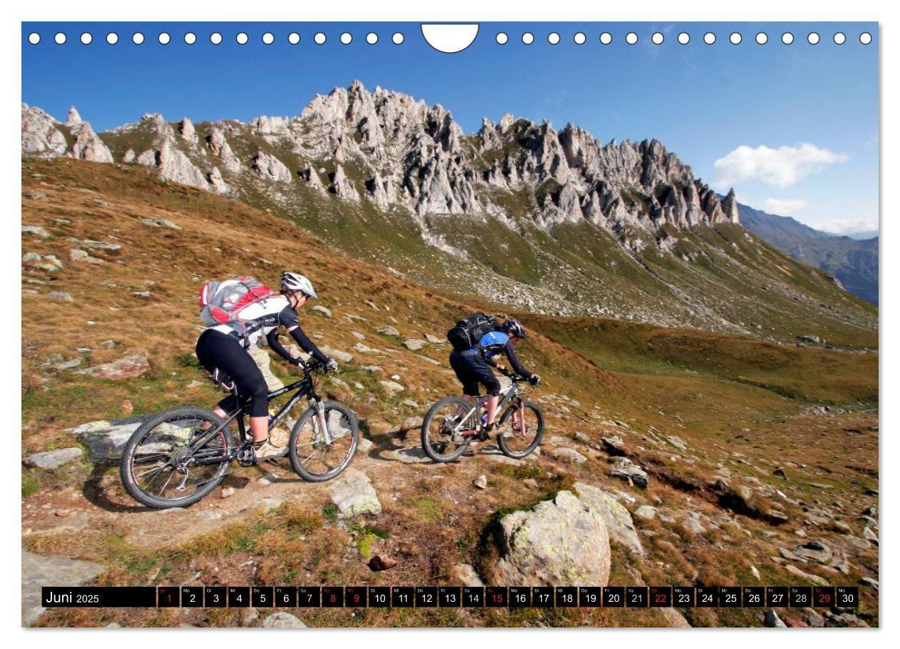 Bild: 9783435834044 | Mountainbike Spirit 2025 (Wandkalender 2025 DIN A4 quer), CALVENDO...