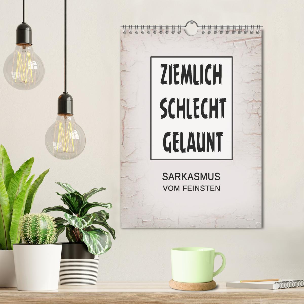 Bild: 9783457183847 | Ziemlich schlecht gelaunt (Wandkalender 2025 DIN A4 hoch), CALVENDO...