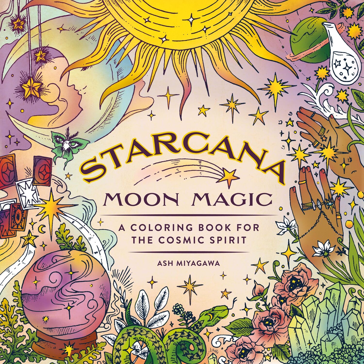 Cover: 9781250335005 | Starcana: Moon Magic | A Coloring Book for the Cosmic Spirit | Buch