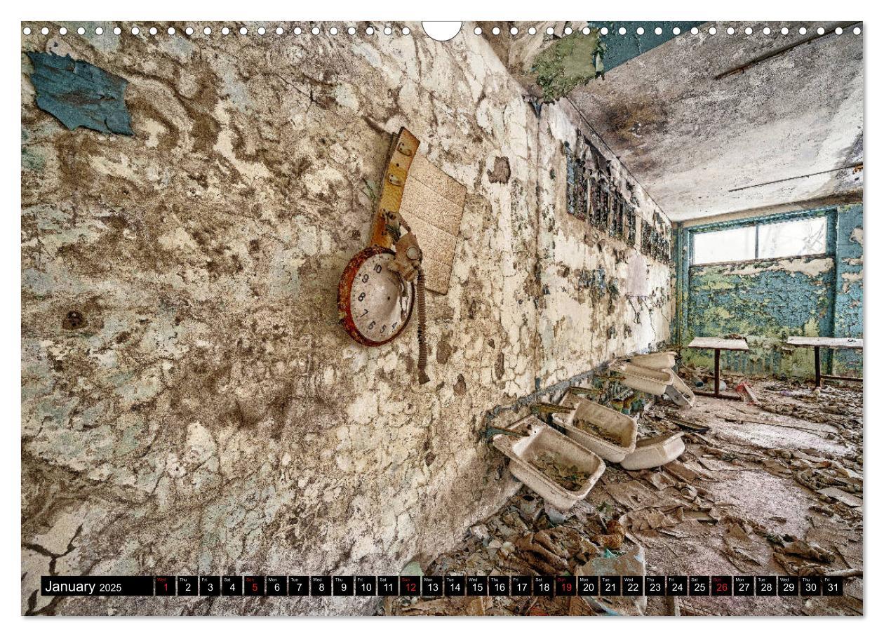 Bild: 9781325939282 | Chernobyl - The exclusion zone (Wall Calendar 2025 DIN A3...