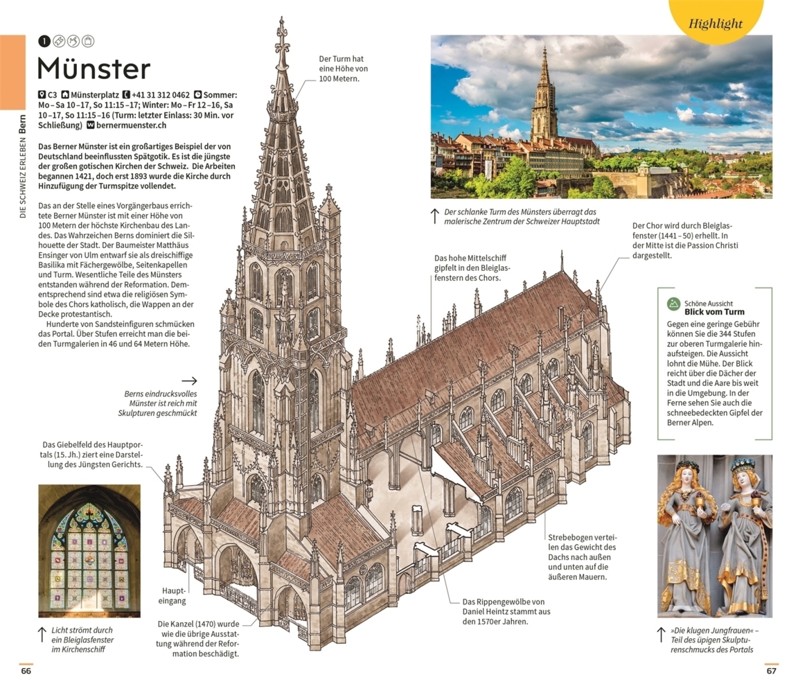 Bild: 9783734207334 | Vis-à-Vis Reiseführer Schweiz | Mit detailreichen 3D-Illustrationen