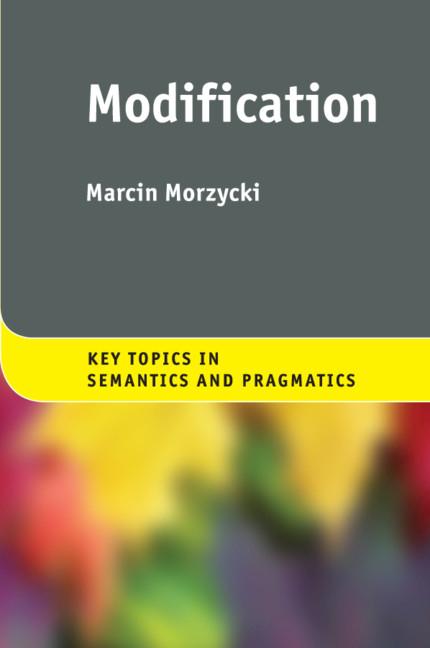 Cover: 9780521264167 | Modification | Marcin Morzycki | Taschenbuch | Englisch | 2018