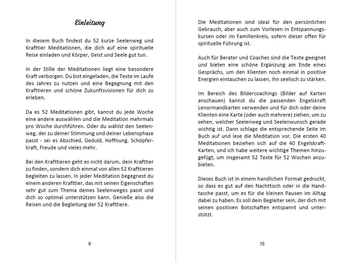 Bild: 9783967382938 | 52 Seelenweg und Krafttier Meditationen | Angelina Schulze | Buch