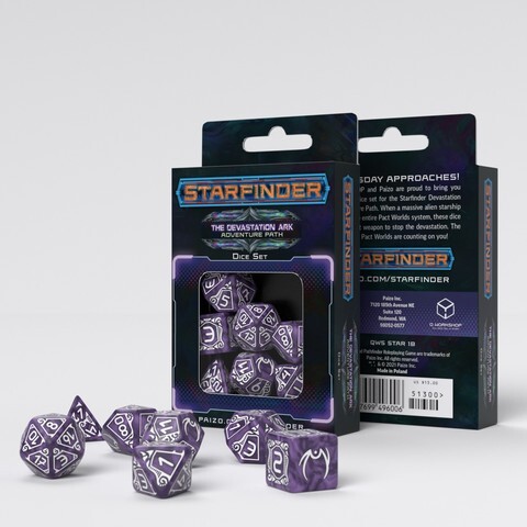 Cover: 5907699496006 | Starfinder Devastation Ark Dice Set | Starfinder | Q-workshop