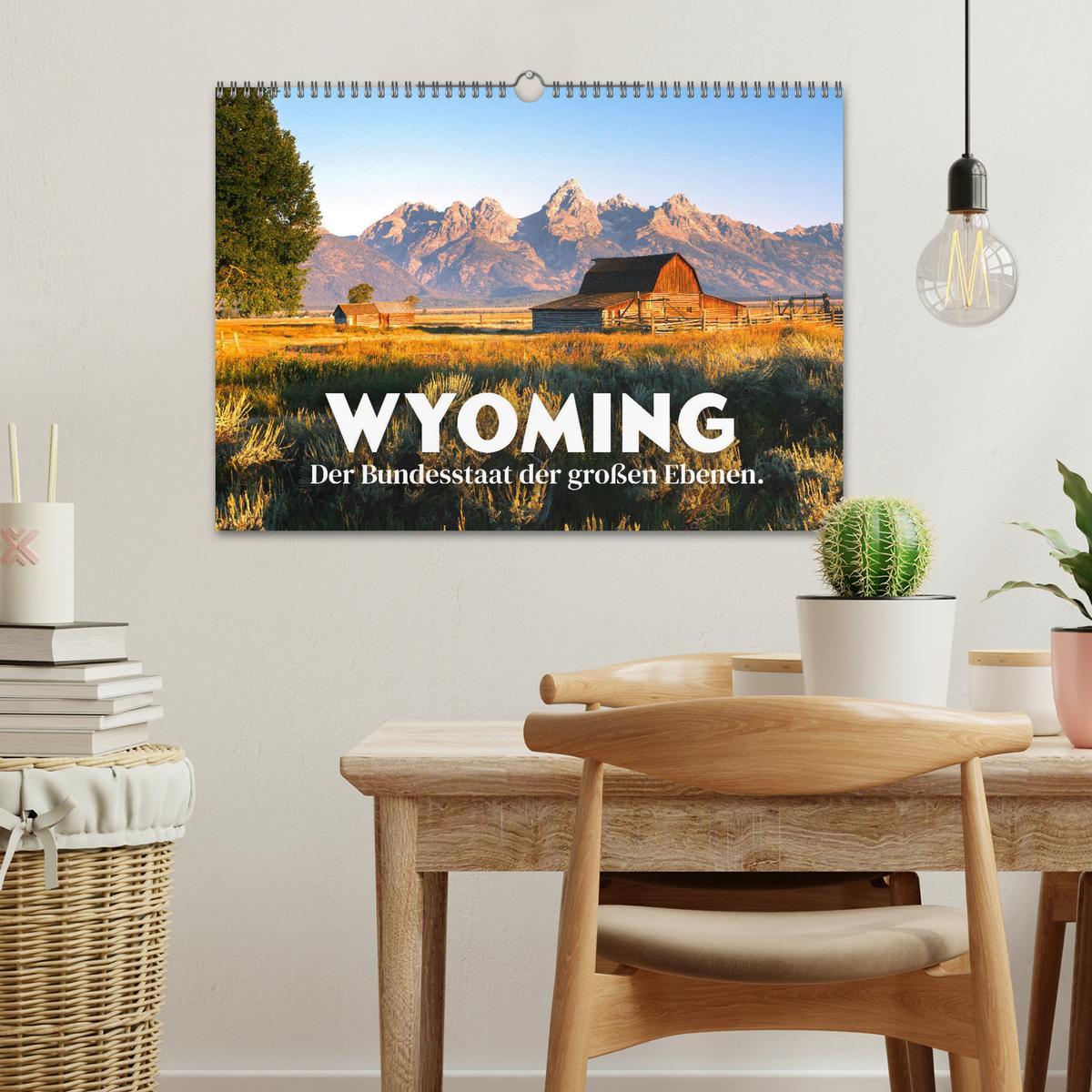 Bild: 9783383960710 | Wyoming - Der Bundesstaat der großen Ebenen. (Wandkalender 2025 DIN...