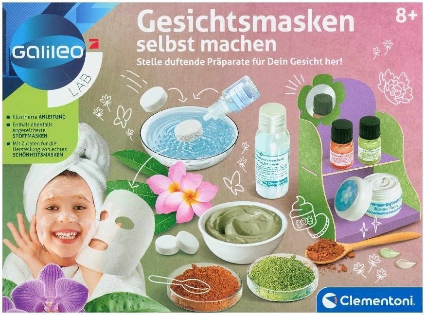 Cover: 8005125592487 | Gesichtsmasken selbst machen (Experimentierkasten) | Spiel | In Karton