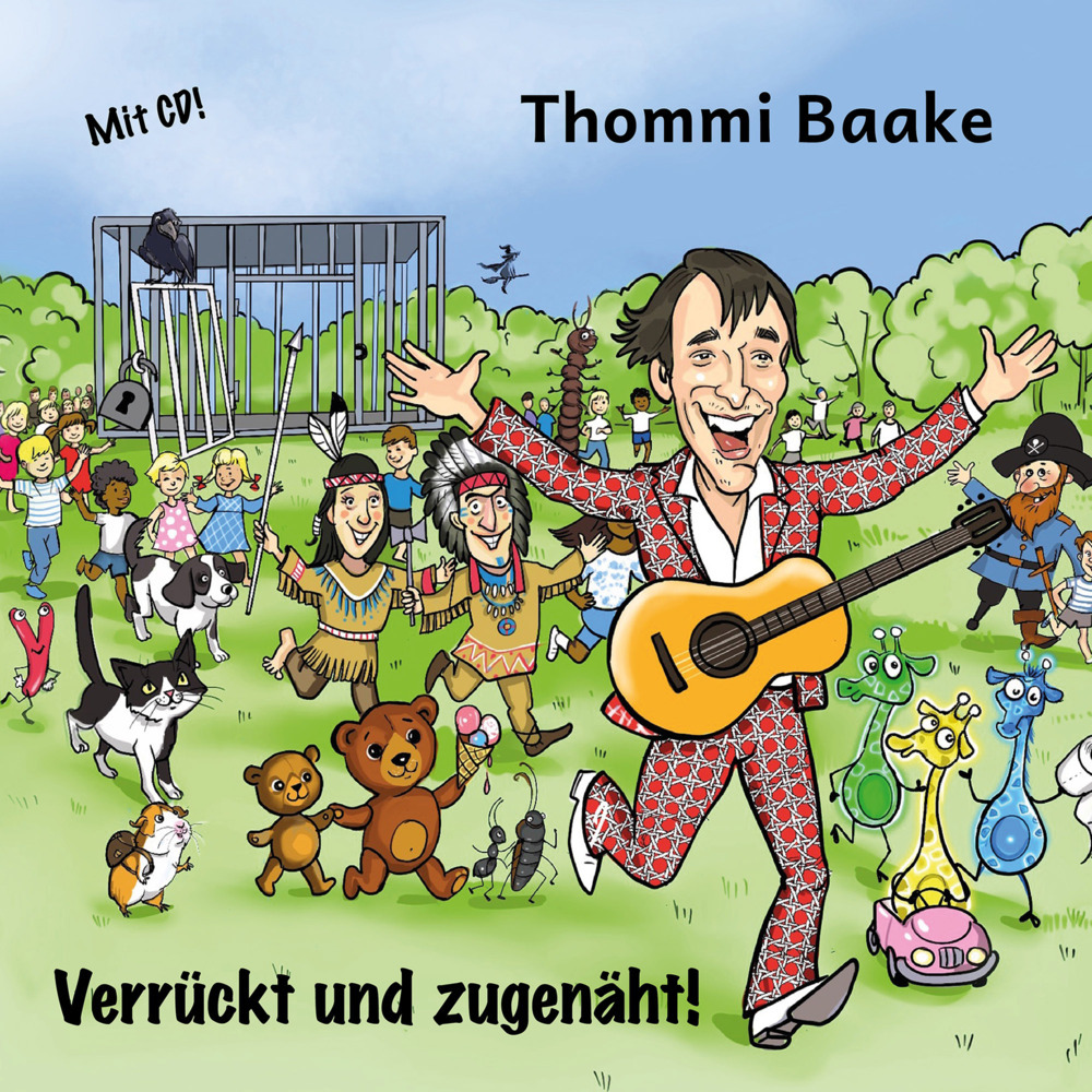 Cover: 9783959962612 | Verrückt und zugenäht! - Kinderliedergeschichten, m. 1 Audio-CD | Buch