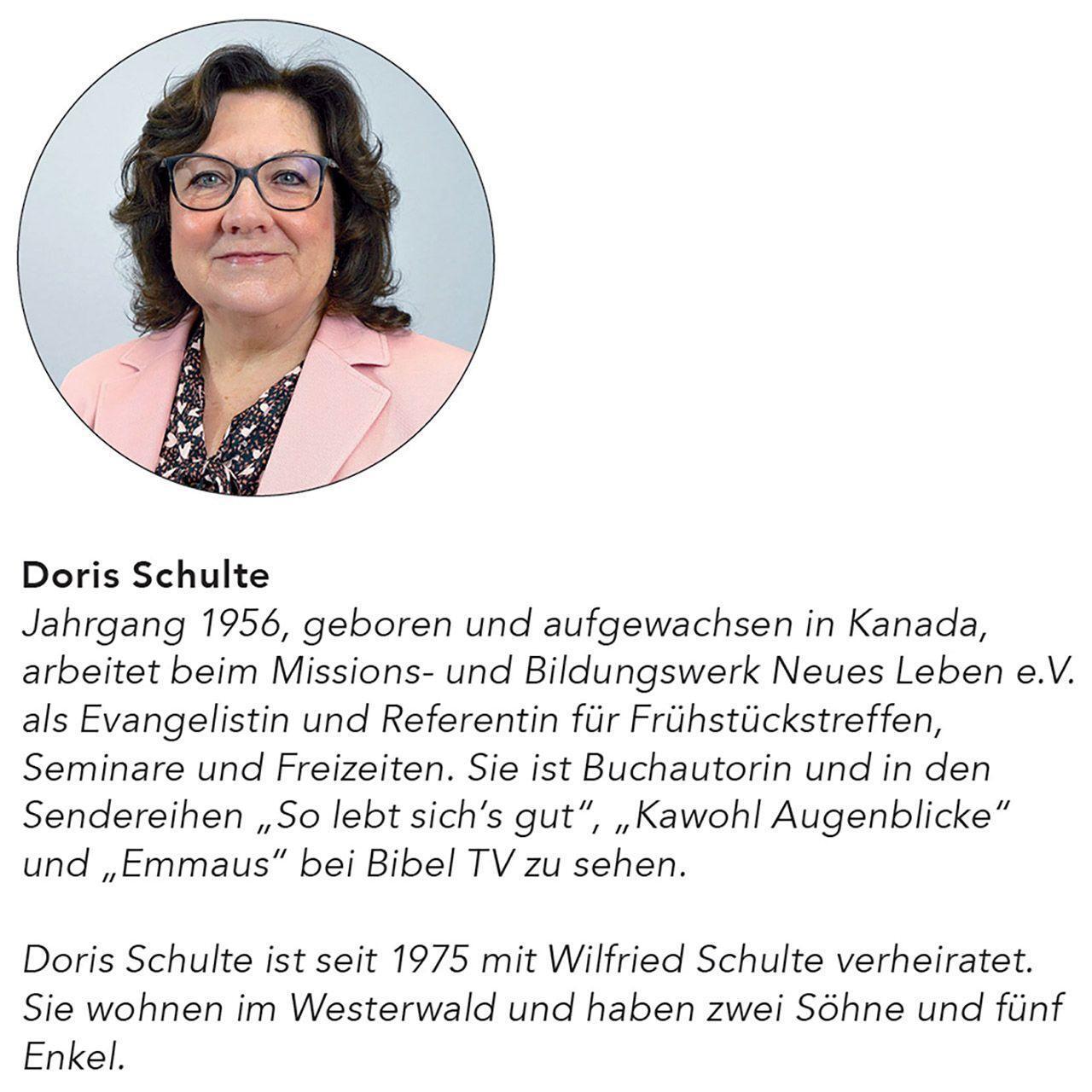 Bild: 9783863380328 | Schritt für Schritt - so lebt sich's gut | Doris Schulte | Buch | 2023