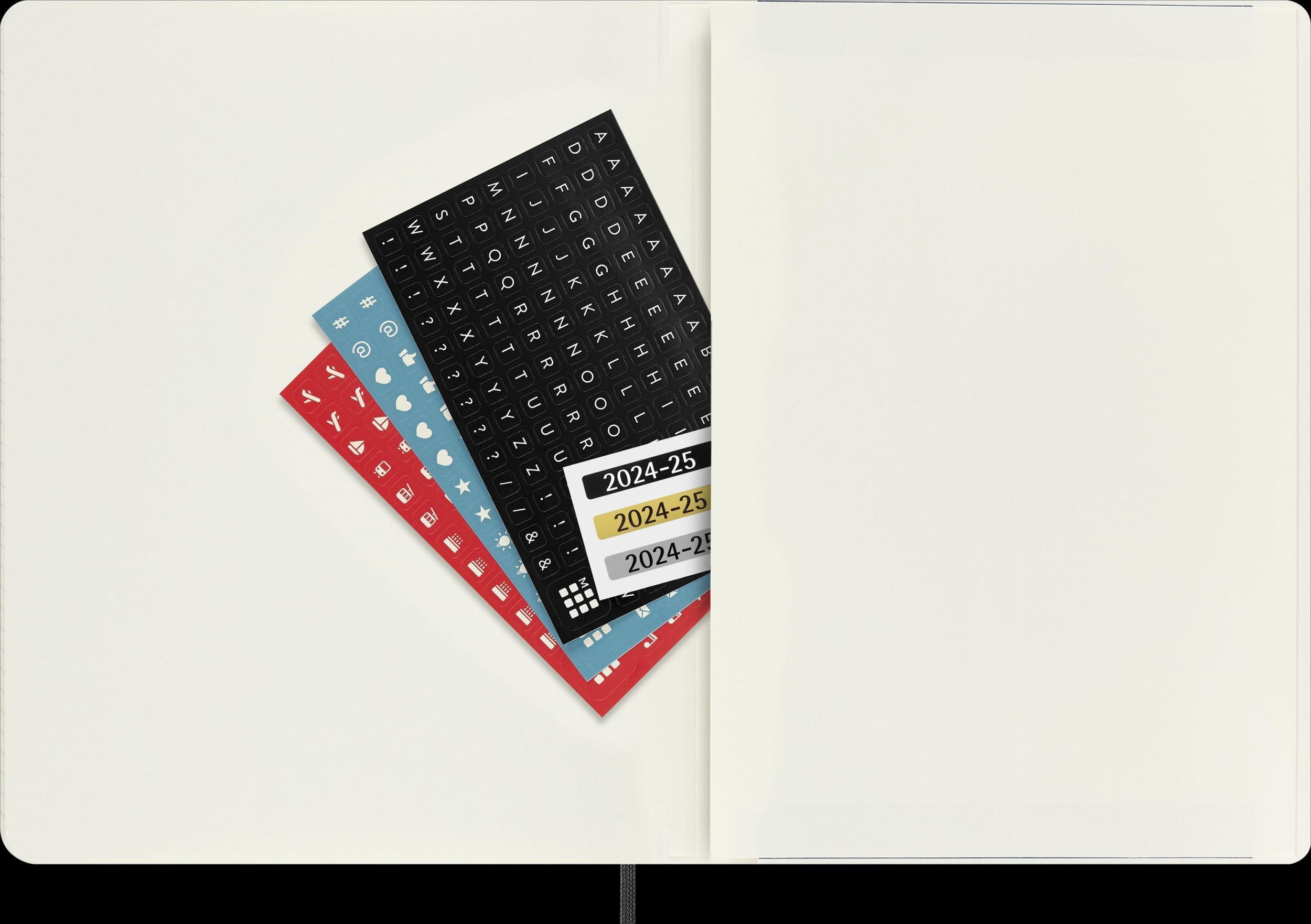 Bild: 8056999270681 | Moleskine 18 Monate Wochenkalender 2024/2025, XL, 1 Wo = 2 Seiten,...