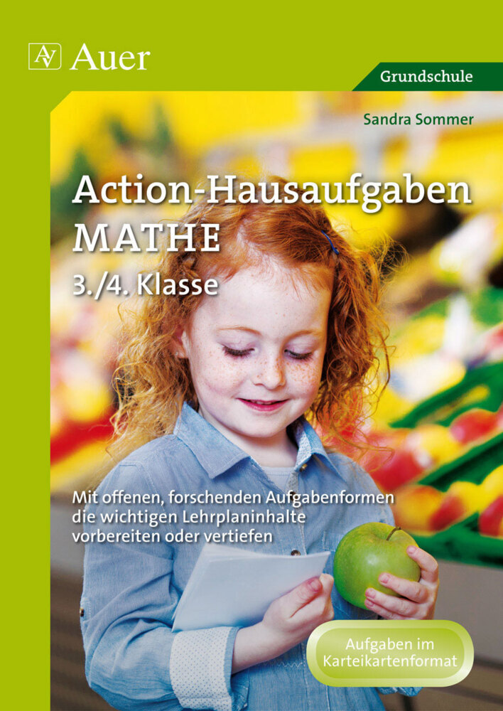 Cover: 9783403069188 | Action-Hausaufgaben Mathe 3./4. Klasse | Sandra Sommer | Taschenbuch