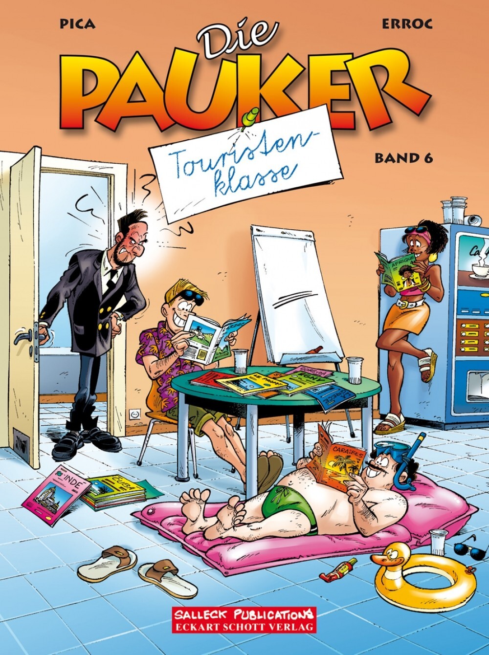 Cover: 9783899086454 | Die Pauker 6: Touristenklasse | Die Pauker 6 | Erroc | Taschenbuch