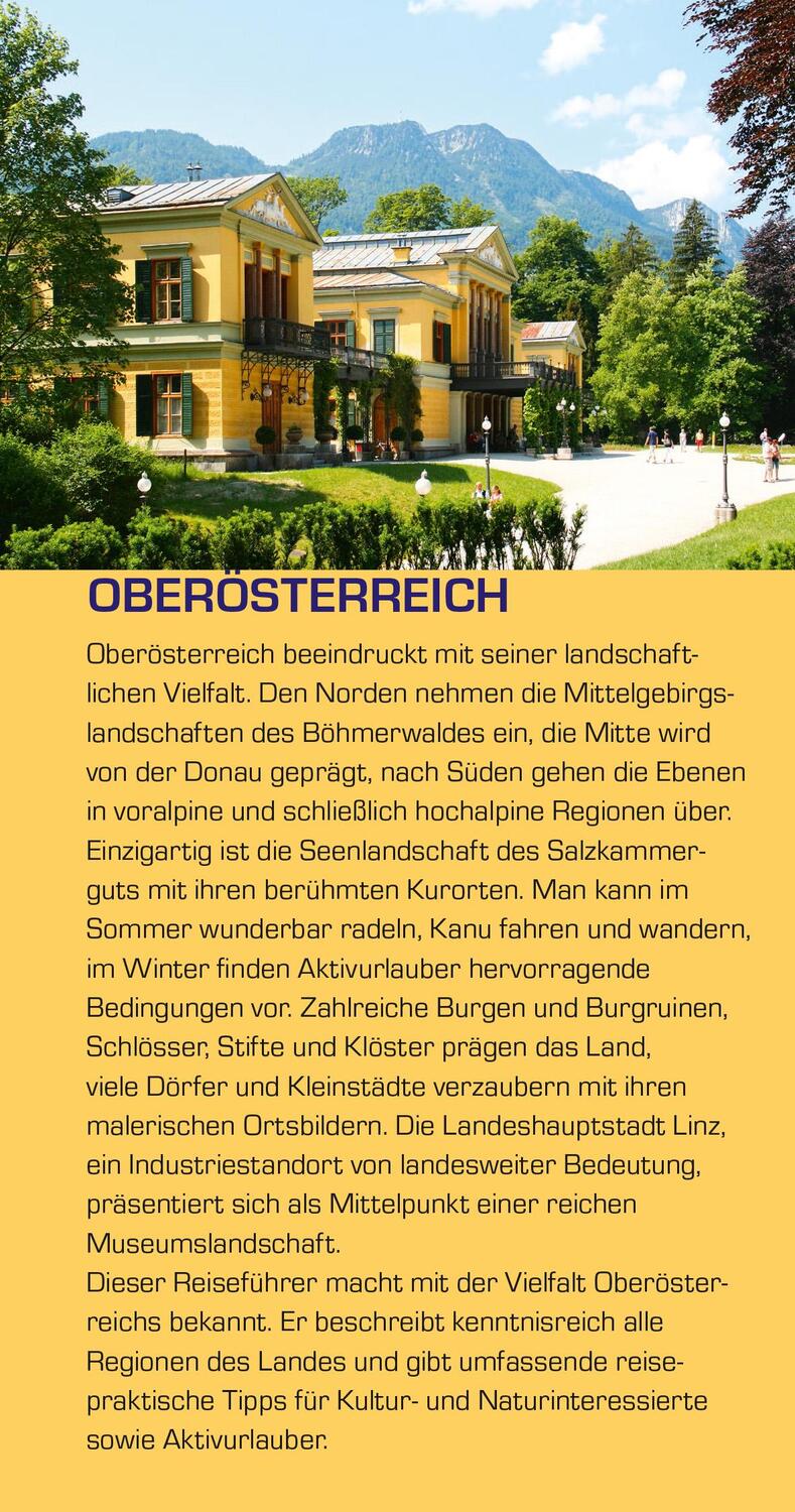 Bild: 9783897945555 | TRESCHER Reiseführer Oberösterreich | Gunnar Strunz | Taschenbuch