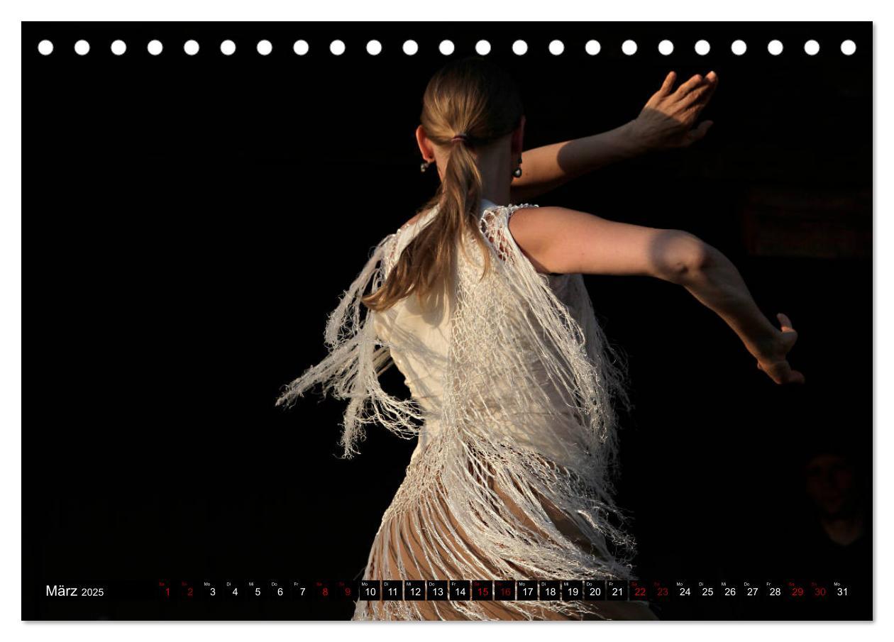 Bild: 9783435356232 | Flamenco. Spanischer Tanz (Tischkalender 2025 DIN A5 quer),...