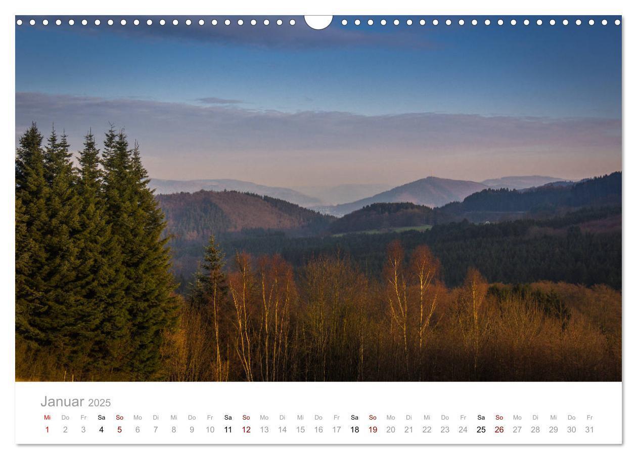 Bild: 9783435400003 | Sauerländer Berge (Wandkalender 2025 DIN A3 quer), CALVENDO...